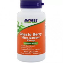 Витекс NOW Foods Chaste Berry Vitex 300 mg 90 Veg Caps