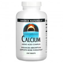 Микроэлемент Кальций Source Naturals Calcium 250 Tabs Микроэлемент Кальций Source Naturals Calcium 250 Tabs