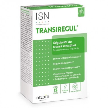 Улучшение работы кишечника INELDEA SANTE NATURELLE TRANSIREGUL® 45 Caps