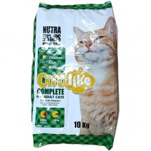 NutraFiveStars Кэт Лайк Комплит Catlike COMPLETE (зеленый) Сухой корм для взрослых кошек. С курицей, рыбой и рисом. 10 кг. NutraFiveStars Кэт Лайк Комплит Catlike COMPLETE (зеленый) Сухой корм для взрослых кошек. С курицей, рыбой и рисом. 10 кг.
