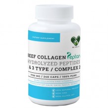 Коллаген En`vie Lab Beef Collagen Complex 2 (1&3 TYPE) 1750 mg 240 Caps