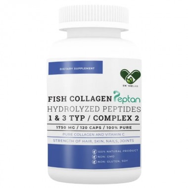 Коллаген En`vie Lab Fish Collagen Complex 2 (1&3 TYPE) 1750 mg 120 Caps