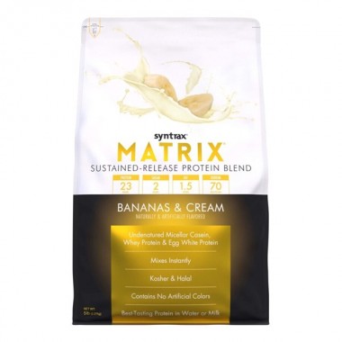Протеин Syntrax Matrix 5.0 2270 g /76 servings/ Banana Cream