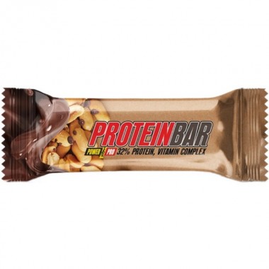 Углеводно-протеиновый батончик Power Pro Углеводно-протеиновый батончик 32% Protein Bar 60 g Caramel Peanuts Углеводно-протеиновый батончик Power Pro Углеводно-протеиновый батончик 32% Protein Bar 60 g Caramel Peanuts
