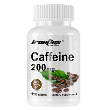 Комплекс до тренировки IronFlex Caffeine 200 mg 110 Tabs