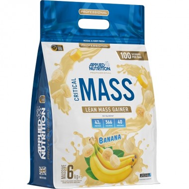 Гейнер Applied Nutrition Critical Mass Professional 6000 g /40 servings/ Banana