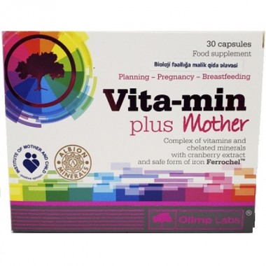 Витаминно-минеральный комплекс для спорта Olimp Nutrition Vita-Min Plus Mother 30 Caps