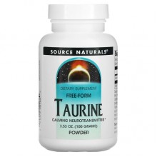 Таурин Source Naturals Taurine Powder , 3.53 oz 100 g /148 servings/