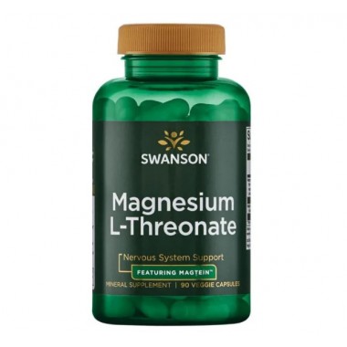 Микроэлемент Магний Swanson Magnesium L-Theonate 90 Veg Caps Микроэлемент Магний Swanson Magnesium L-Theonate 90 Veg Caps