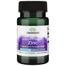 Микроэлемент Цинк Swanson Chelated Zinc 30 mg 90 Caps