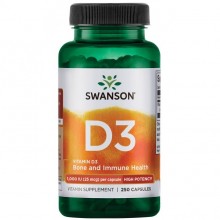 Витамин D Swanson Vitamin D3 High Potency 1000IU 25 mcg 250 Caps Витамин D Swanson Vitamin D3 High Potency 1000IU 25 mcg 250 Caps