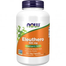 Женьшень NOW Foods Eleuthero 500 mg 250 Veg Caps