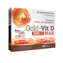 Витамин D для спорта Olimp Nutrition Gold Vit D Max 30 Caps Витамин D для спорта Olimp Nutrition Gold Vit D Max 30 Caps