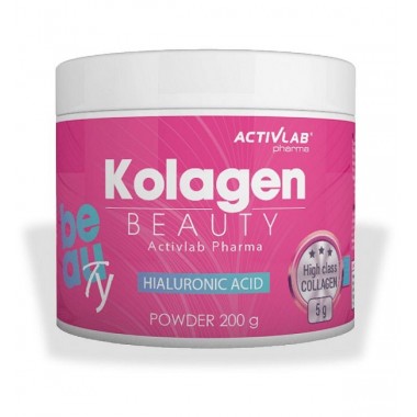 Хондропротектор (для спорта) Activlab Kolagen Beauty 200 g /25 servings/ Strawberry Raspberry
