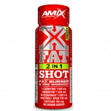 Жиросжигатель для спорта Amix Nutrition XFat 2in1 SHOT 60 ml Fruit Жиросжигатель для спорта Amix Nutrition XFat 2in1 SHOT 60 ml Fruit