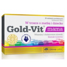 Витаминно-минеральный комплекс для спорта Olimp Nutrition Gold-Vit for Mama 30 Tabs