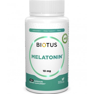Мелатонин для сна Biotus Melatonin 10 mg 100 Caps BIO-530456