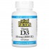 Витамин D Natural Factors Vitamin D3 2000 IU 50 mcg 120 Softgels