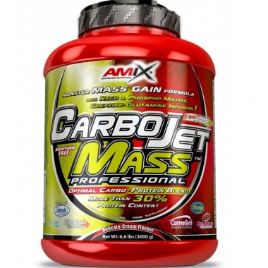 Гейнер Amix Nutrition CarboJet Gain Mass Professional 3000 g /30 servings/ Strawberry Banana Гейнер Amix Nutrition CarboJet Gain Mass Professional 3000 g /30 servings/ Strawberry Banana