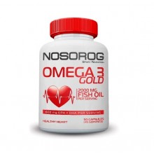 Омега для спорта Nosorog Nutrition Omega 3 Gold 1000 mg 90 Caps