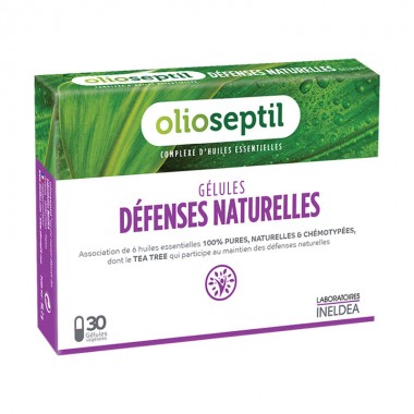 Экстракты для повышения иммунитета OLIOSEPTIL DEFENSES NATURELLES 30 Caps