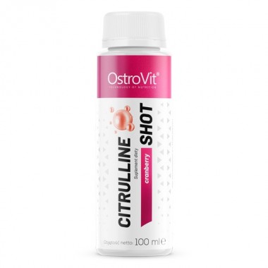 Цитруллин для спорта OstroVit Citrulline Shot 100 ml /2 servings/ Cranberry Цитруллин для спорта OstroVit Citrulline Shot 100 ml /2 servings/ Cranberry