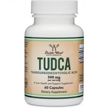 Комплекс для профилактики работы печени Double Wood TUDCA Tauroursodeoxycholic Acid 250 mg 60 Caps
