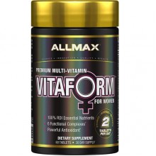 Витаминно-минеральный комплекс для спорта AllMax Nutrition VitaForm for Women 60 Tabs Витаминно-минеральный комплекс для спорта AllMax Nutrition VitaForm for Women 60 Tabs