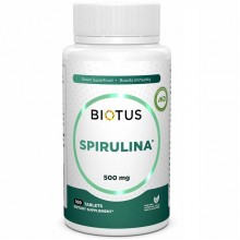 Спирулина Biotus Spirulina 500 mg 100 Tabs BIO-531057