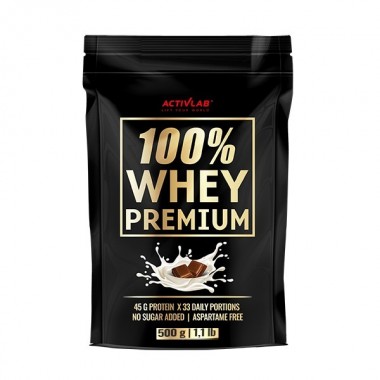 Протеин Activlab 100% Whey Premium 500 g /16 servings/ Chocolate