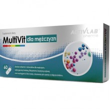 Витаминно-минеральный комплекс для спорта Activlab Pharma MultiVit for Men 60 Caps