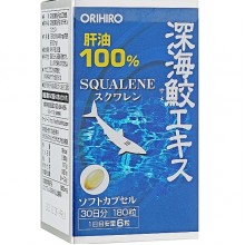 Масло из печени акули Orihiro Squalene 300 mg 180 Caps