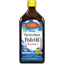 Омега 3 Carlson Labs The Very Finest Fish Oil 500 ml /100 servings/ Lemon