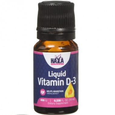 Витамин D Haya Labs Liquid Vitamin D-3 400 IU 10 ml