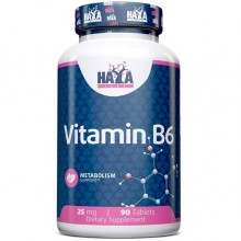 Пиридоксин Haya Labs Vitamin B6 25 mg 90 Tabs