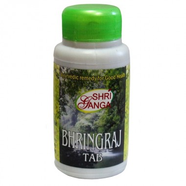 Комплекс для кожи, волос, ногтей Shri Ganga Bhringraj 200 Tabs