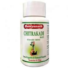 Смесь экстрактов Baidyanath Chitrakadi Bati 80 Tabs
