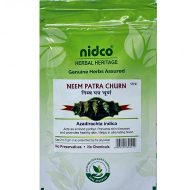 Экстракты для повышения иммунитета Nidco Neem Patra Churn 100 g /20 servings/