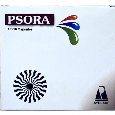 Противовоспалительное средство Ayulabs Psora 100 Caps