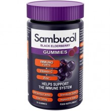 Бузина Sambucol Black Elderberry Immuno Forte 30 Gummies