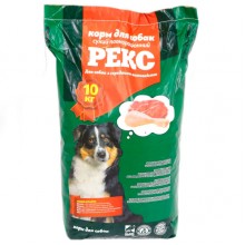Рекс  Корм для собак со средней активностью, 10 кг Рекс  Корм для собак со средней активностью, 10 кг