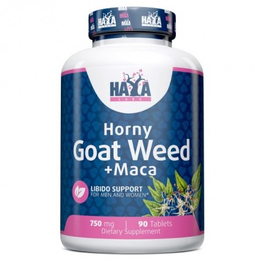 Тонизирующее средство Haya Labs Horny Goat Weed + Maca 90 Tabs