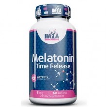 Мелатонин для сна Haya Labs Melatonin (Time Release) 5 mg 60 Tabs Мелатонин для сна Haya Labs Melatonin (Time Release) 5 mg 60 Tabs