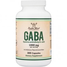Аминокомплекс Double Wood GABA 1000 mg (2 caps per serving) 300 Caps