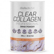 Хондропротектор (для спорта) BioTechUSA Clear Collagen Professional 350 g /28 servings/ Peach Ice Tea