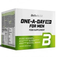 Витаминно-минеральный комплекс для спорта BioTechUSA One a day 50+ for men 30 packs Витаминно-минеральный комплекс для спорта BioTechUSA One a day 50+ for men 30 packs