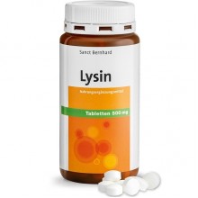 Лизин Sanct Bernhard L-Lysin 500 mg 180 Tabs Лизин Sanct Bernhard L-Lysin 500 mg 180 Tabs
