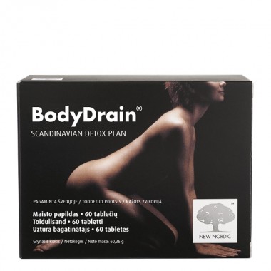 Детокс New Nordic BodyDrain 60 Tabs