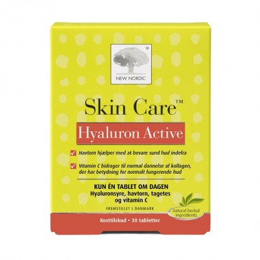 Гиалуроновая кислота New Nordic Skin Care Hyaluron Active 30 Tabs