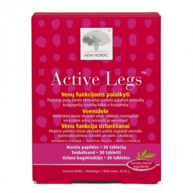 Комплекс для профилактики давления и кровообращения New Nordic Active Legs 30 Tabs